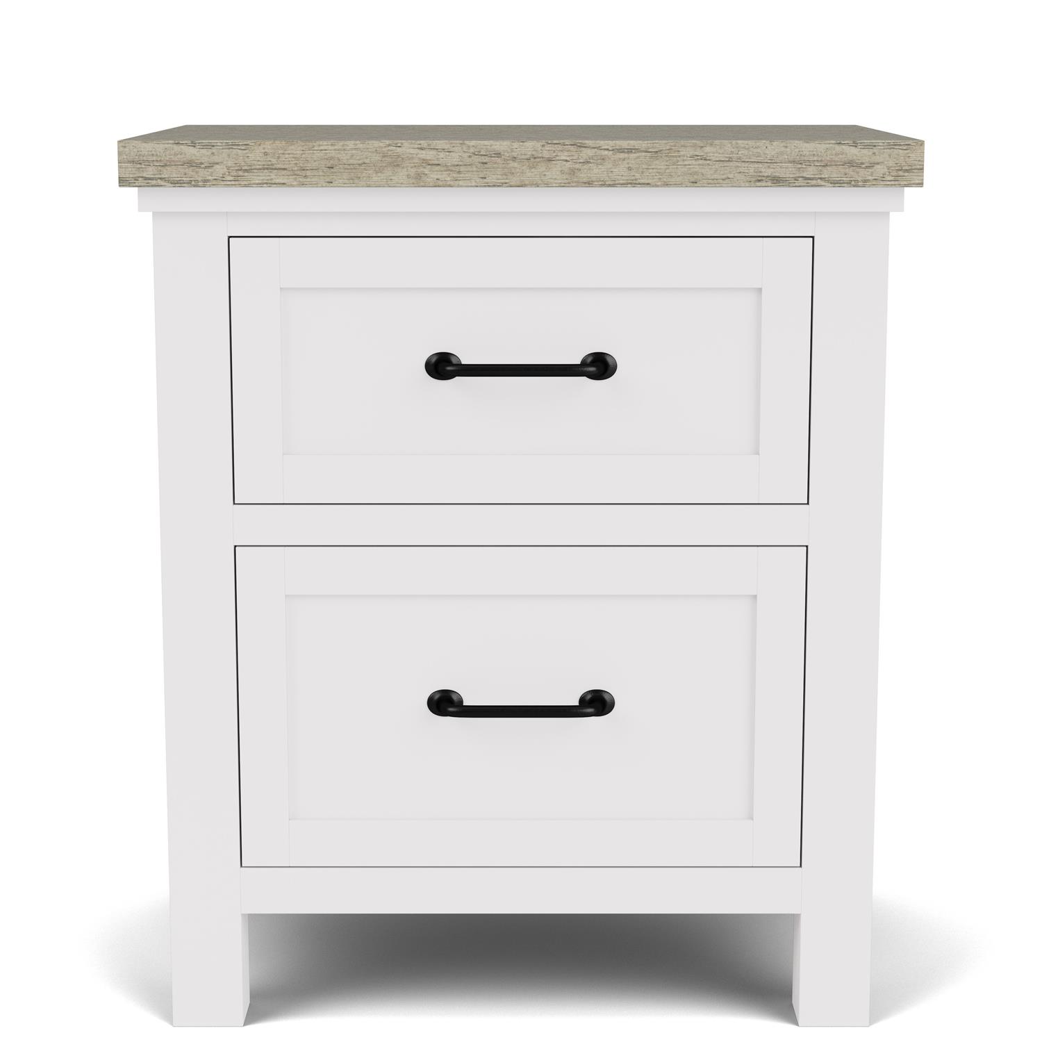 Riverside Furniture 37299 Cora Two Drawer Nightstand