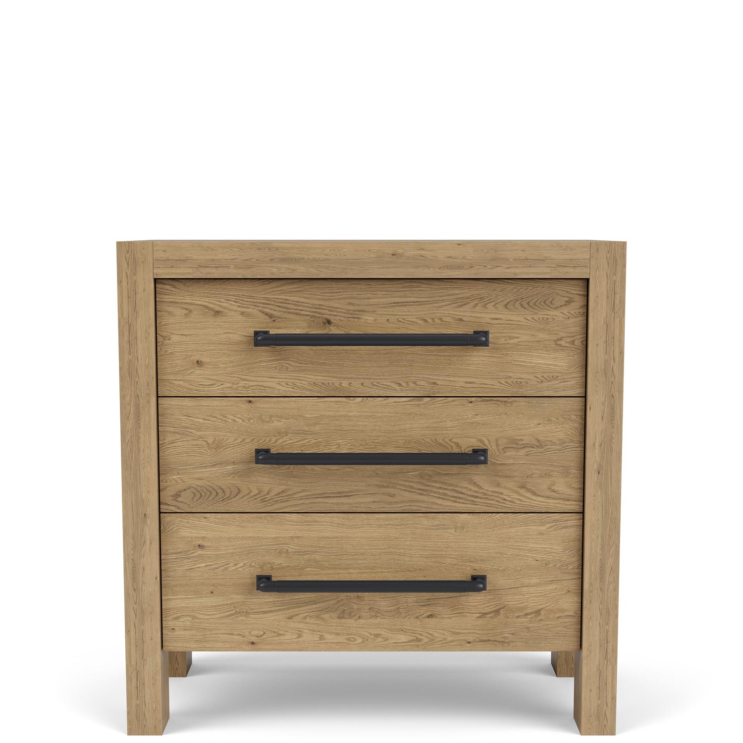 Riverside Furniture 91099 Davie Three Drawer Nightstand
