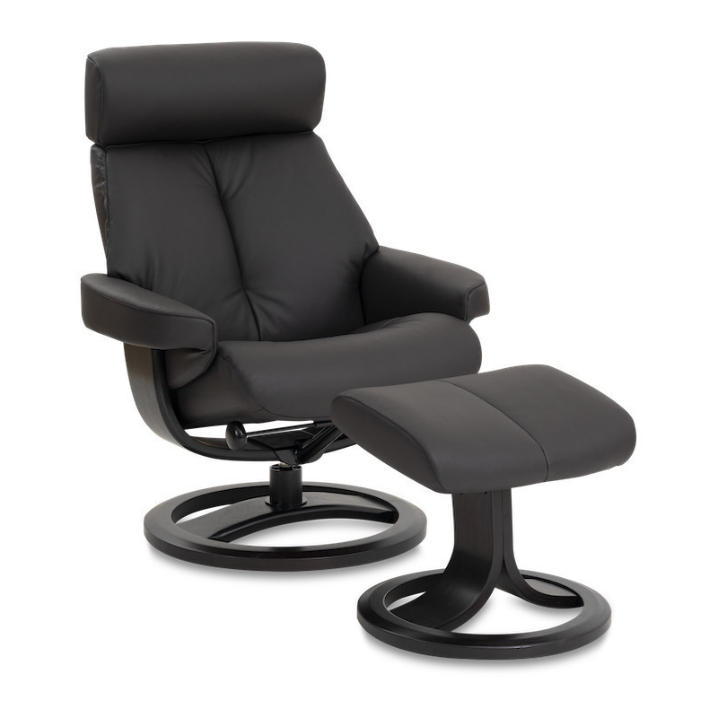 IMG Comfort NC85L Nordic 85 Recliner & Ottoman Large