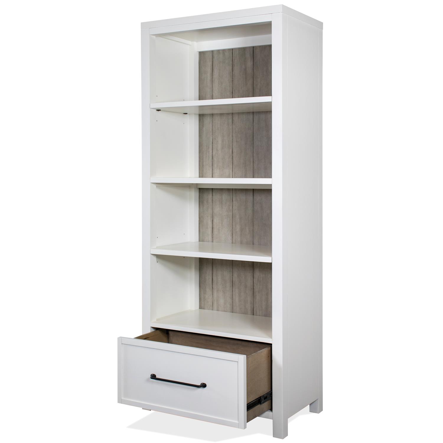 Riverside Furniture 28637 Finn Drawer Bookcase