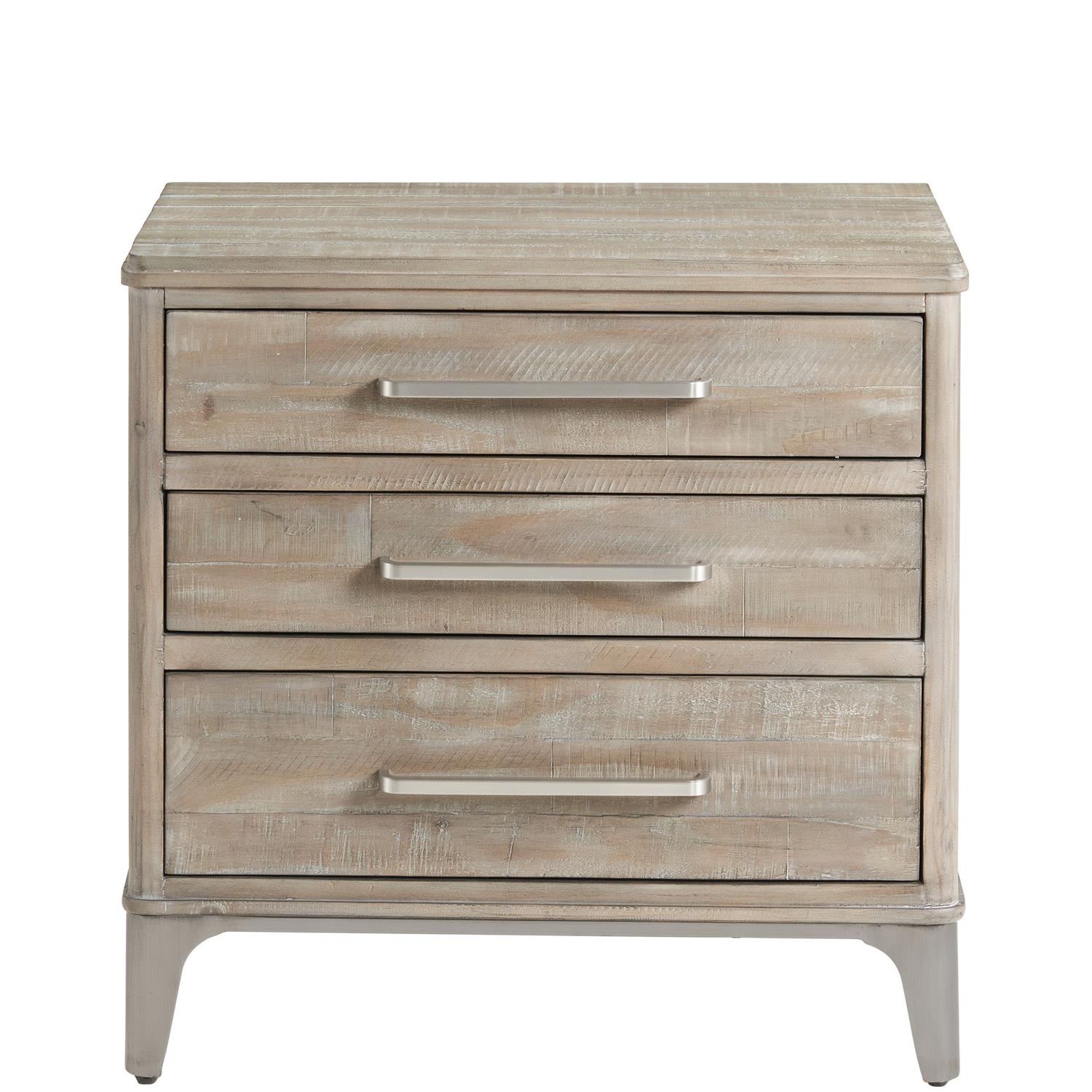 Riverside Furniture 39399 Intrigue Three Drawer Nightstand