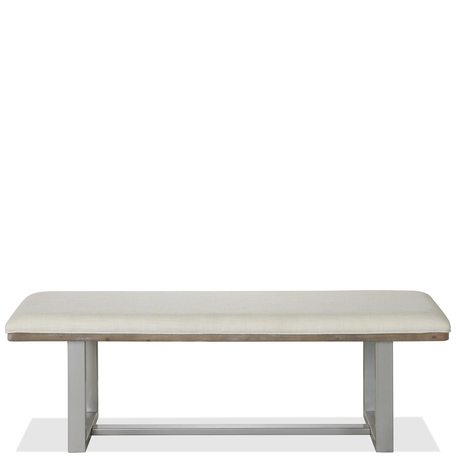 Riverside Furniture 39359 Intrique Upholstered Dining Bench