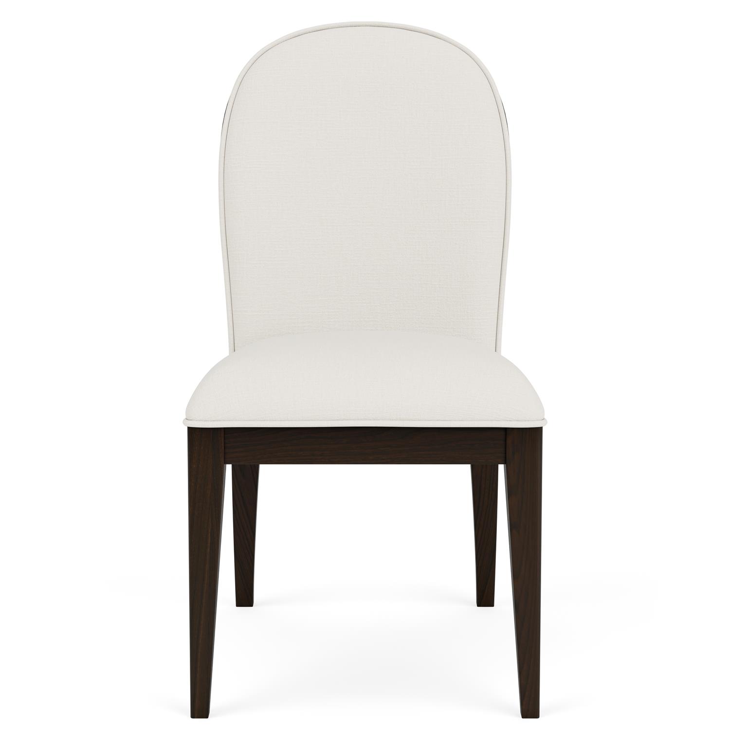 Riverside Furniture 27157 Lydia Curved Upholstered Side Chair