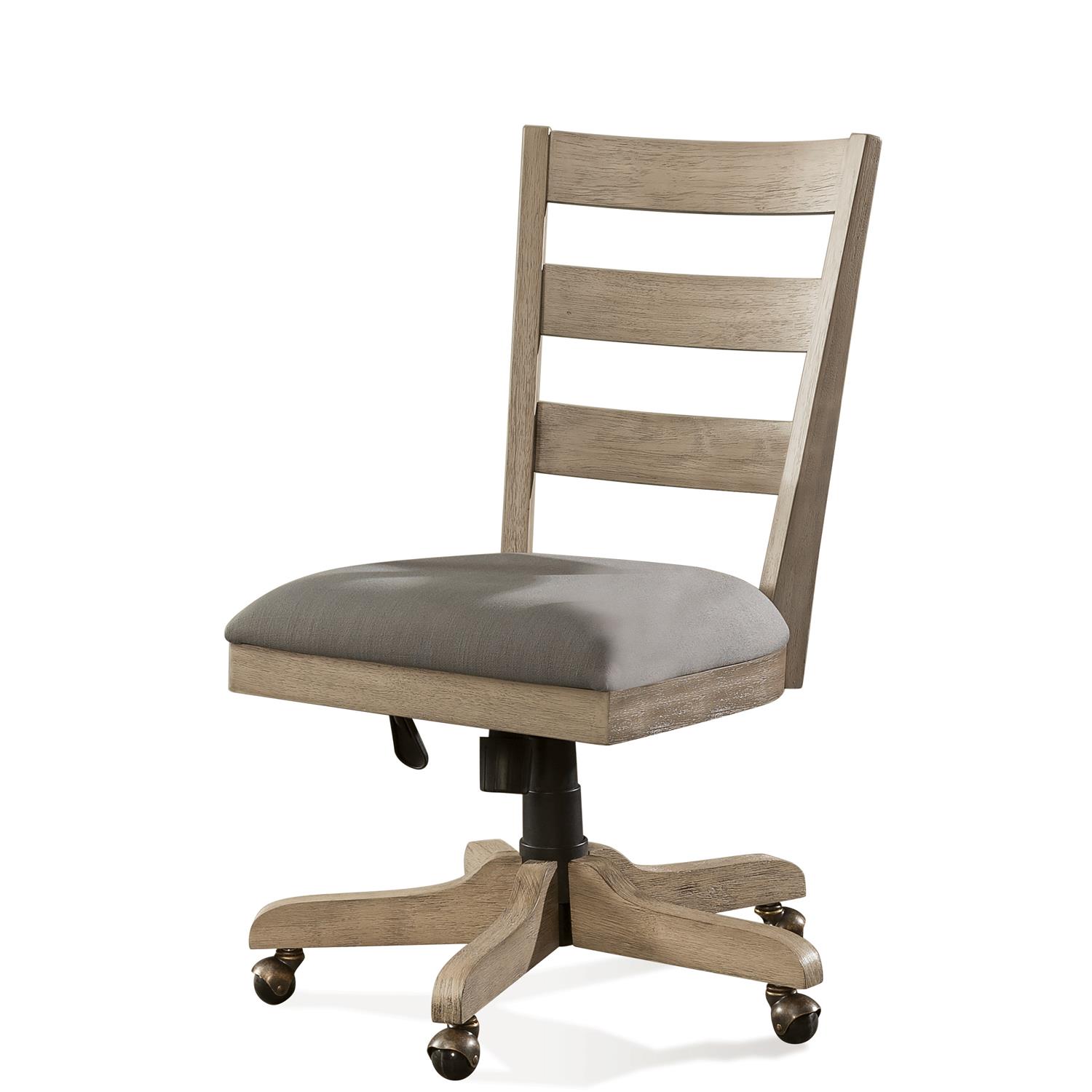 Riverside Furniture 28127 Perspectives Wood Back Upholstered Desk Chair