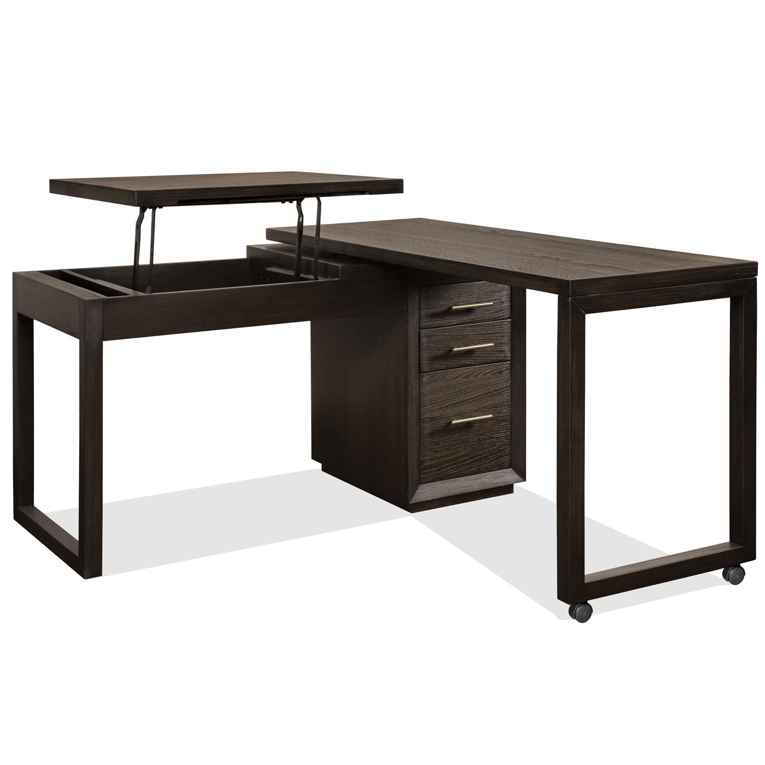 Riverside Furniture 23932 Prelude Swivel Lift Top L-Desk