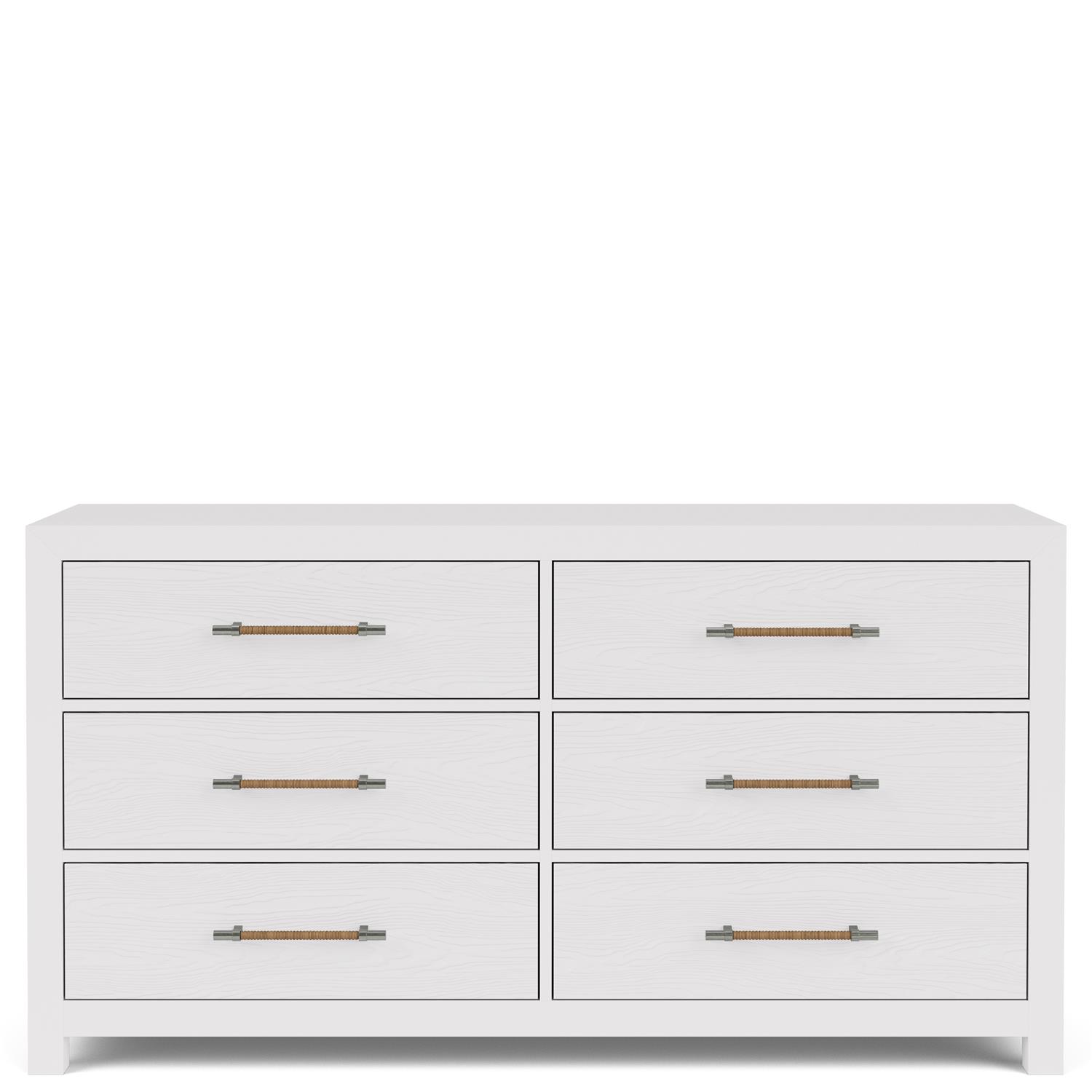 Riverside Furniture 30760 Rosalie Six Drawer Dresser
