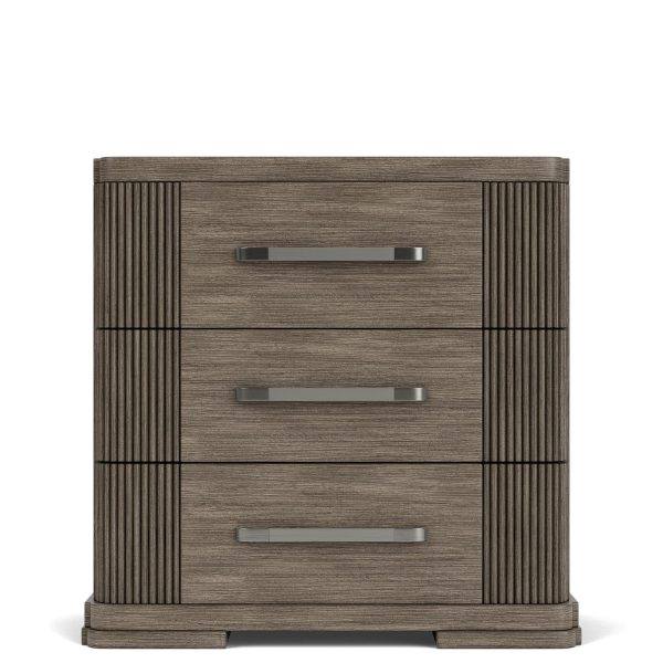 Riverside Furniture 87169 Sariel Three Drawer Nightstand