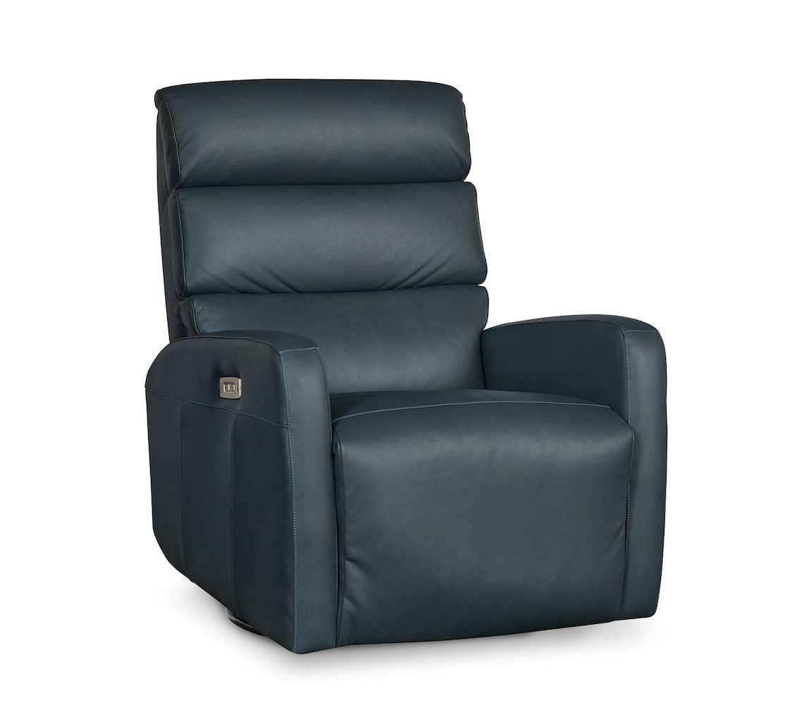 Bassett Furniture 1117-9L Hudson Leather Swivel Recliner Bassett Furniture 1117-9L Hudson Leather Swivel Recliner