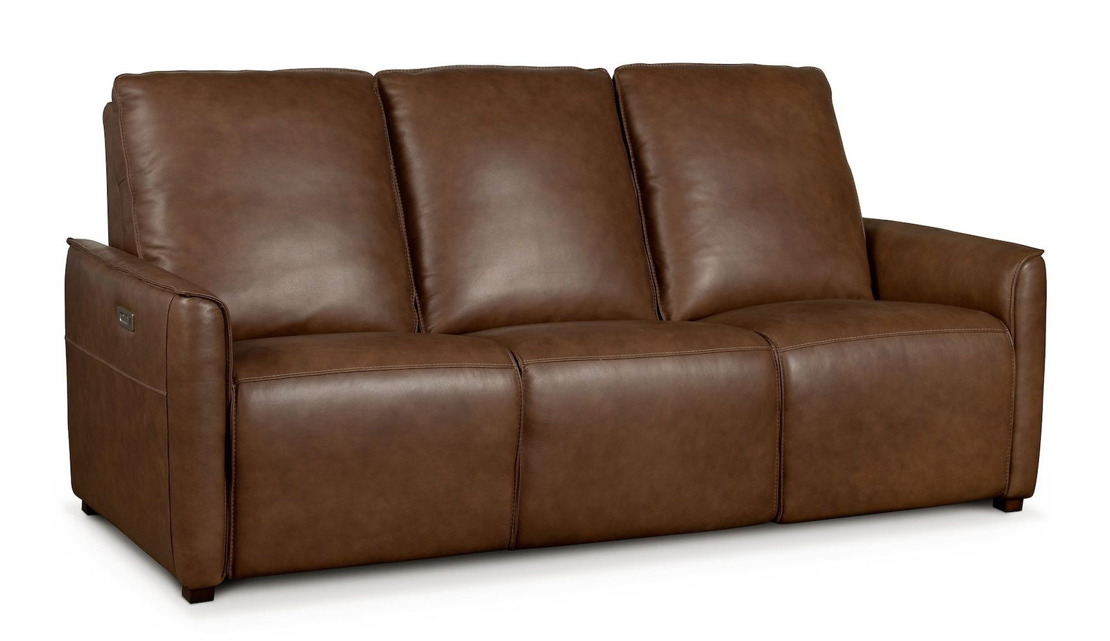 Bassett Furniture 3662-P62C Everett Leather Reclining Sofa