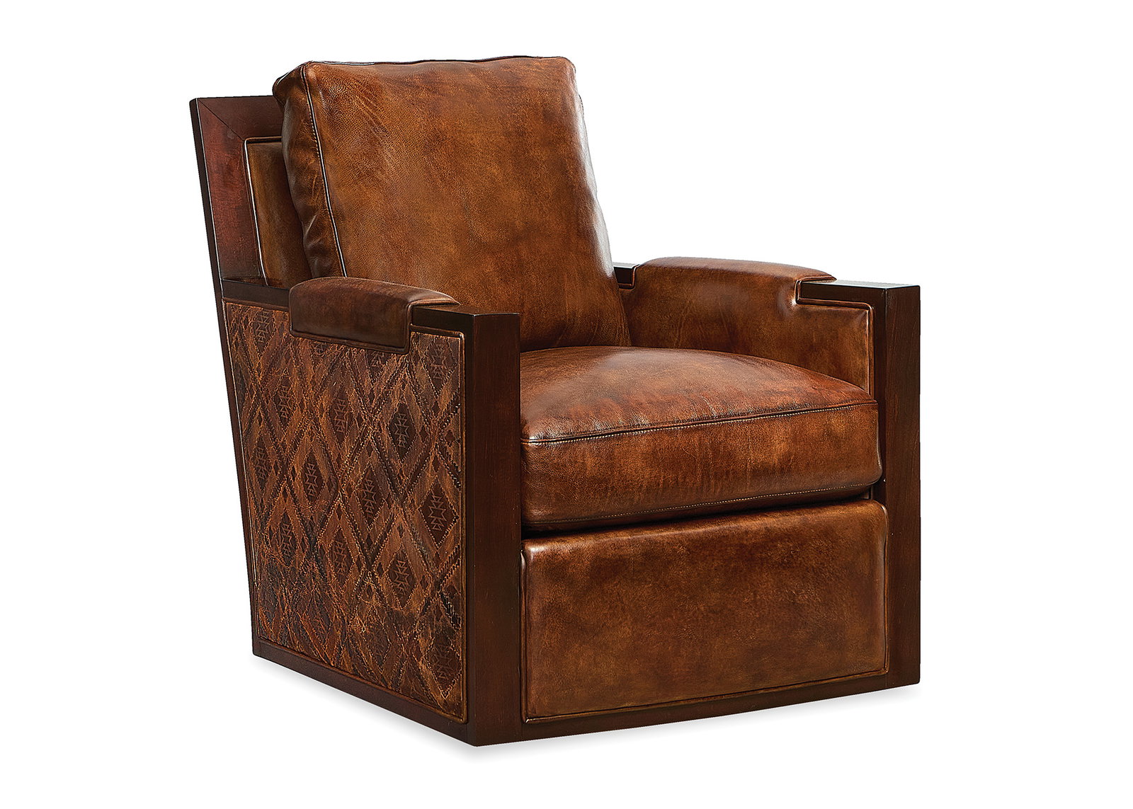Hancock and Moore 6941-S Cottagers Swivel Chair