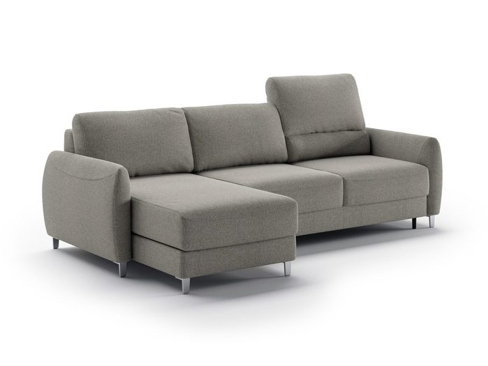 Luonto Furniture DELT-BFP+FOU Delta Full XL Size Sectional Sleeper