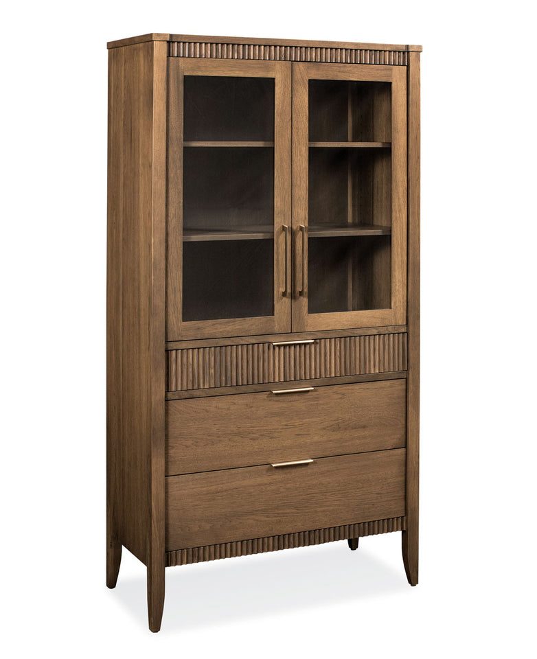 Simply Amish ESABG-E21H Abigail Tall Accent Cabinet