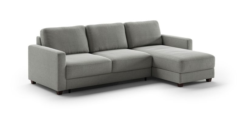 Luonto Furniture HAMP-CHY+FOU Hampton Queen Size Sectional Sleeper (Reversible Chaise)
