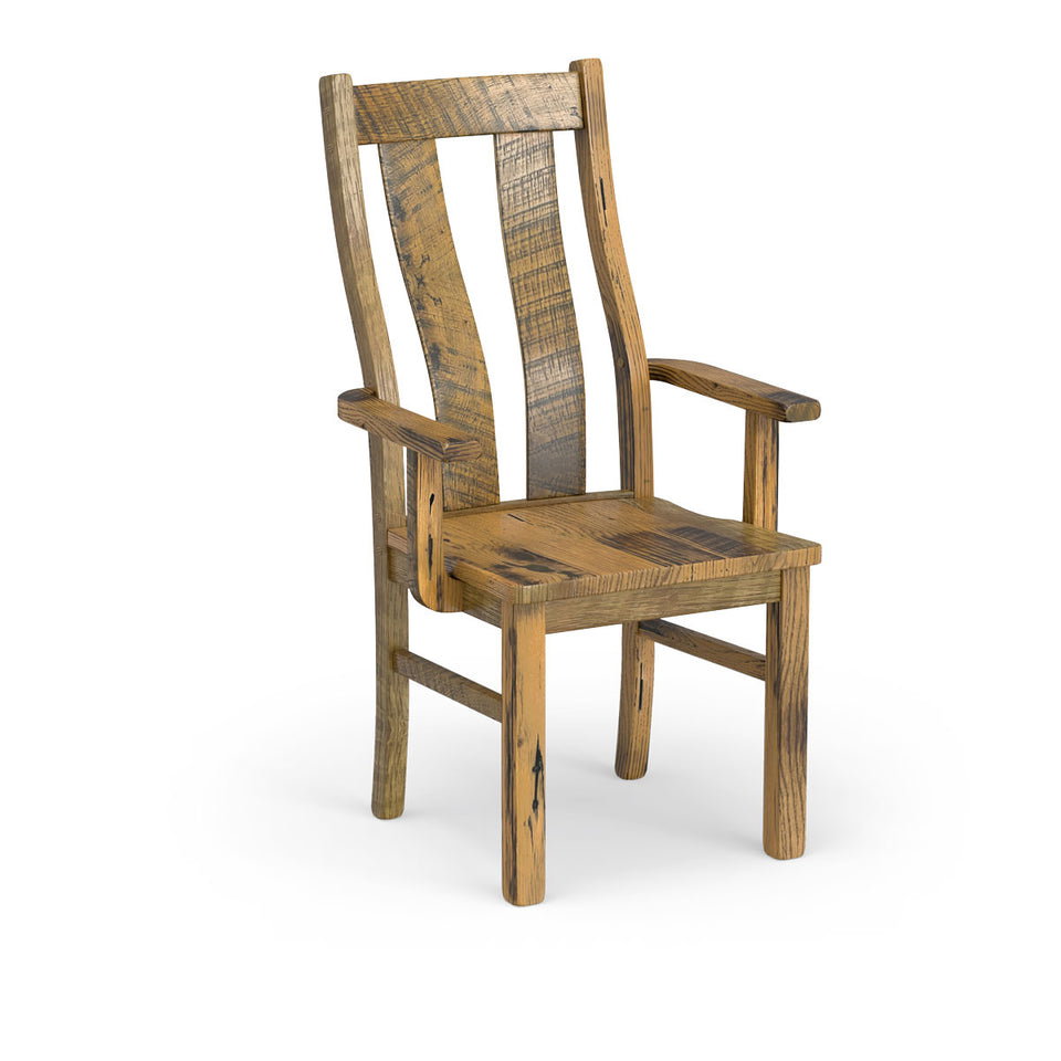 Simply Amish L-ECHAY-01A-R1 Haywood Arm Chair