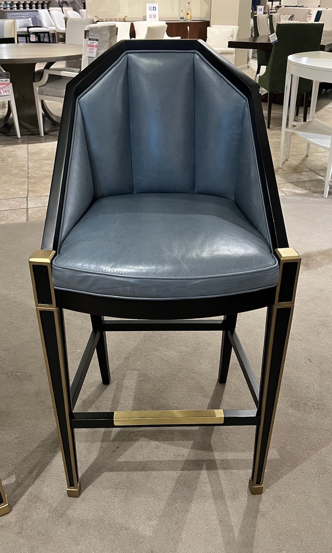 Hancock and Moore CJ6819-30 Lincoln Barstool