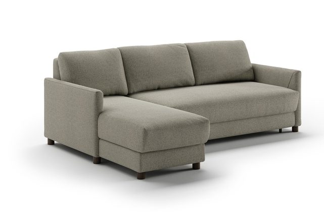 Luonto Furniture PINT-BHY+FO Pint Full Size XL Sectional Sleeper (LHF Chaise )
