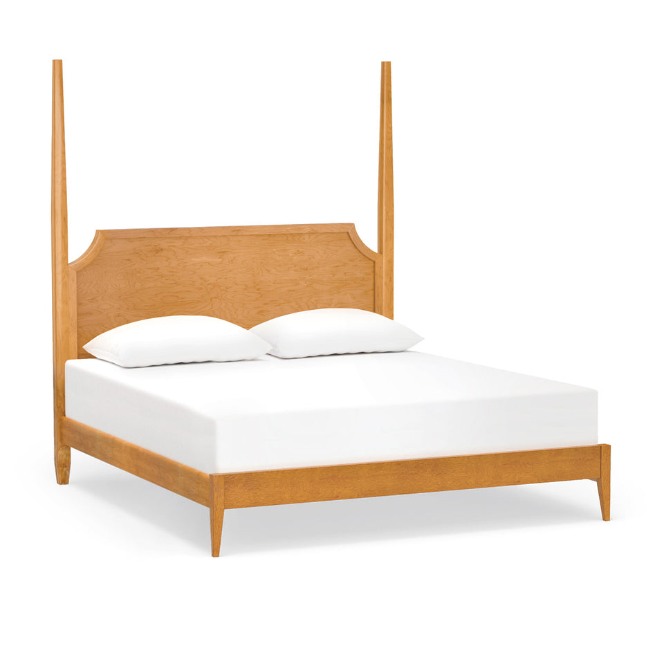 Simply Amish SBHAE-44B5 Harper Two-Post Bed Twin