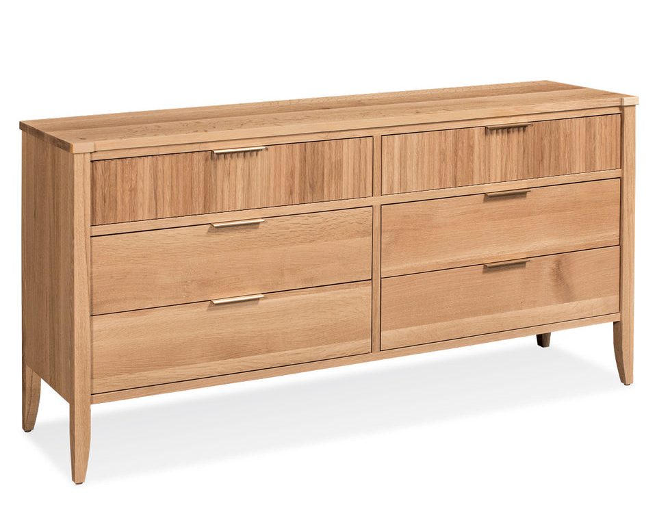 Simply Amish SSABG-08F3 Abigail 6-Drawer Dresser