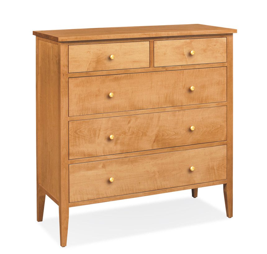 Simply Amish SSHAE-04E2 Harper 5-Drawer Chest