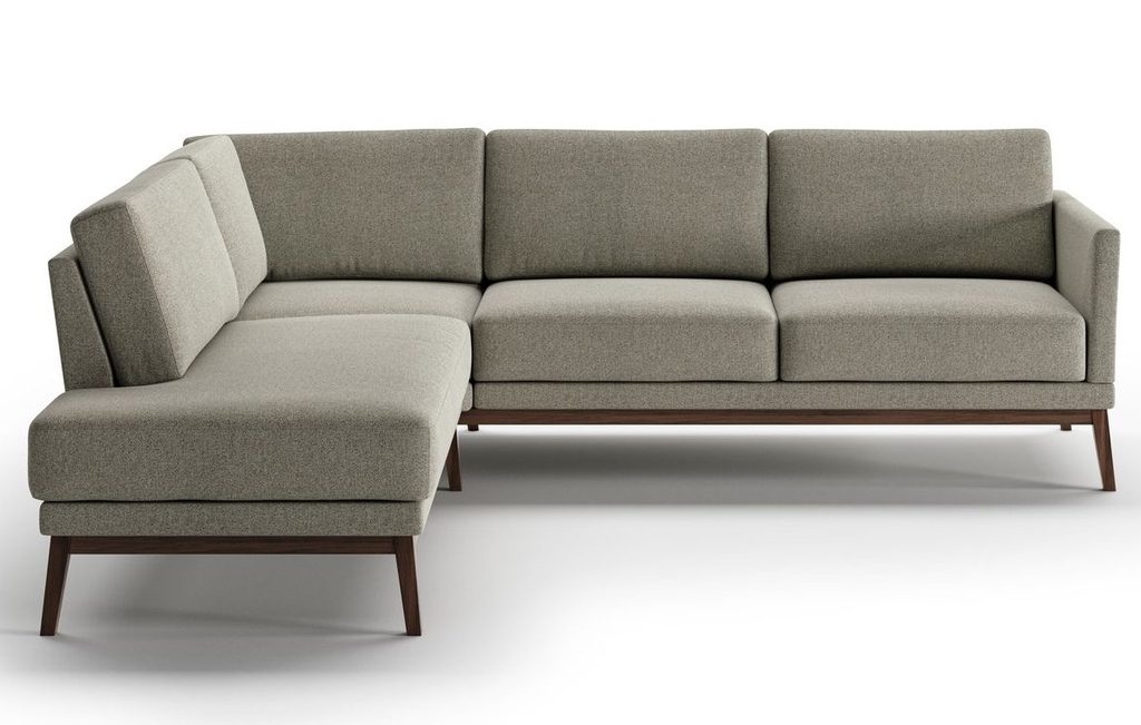 Luonto Furniture VIOL-HAG+C Viola Sectional (LHF Chaise)