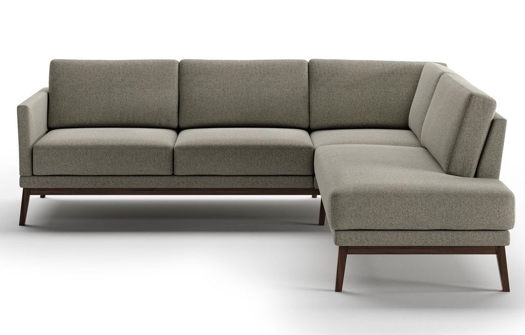 Luonto Furniture VIOL-C+HAG Viola Sectional (RHF Chaise)