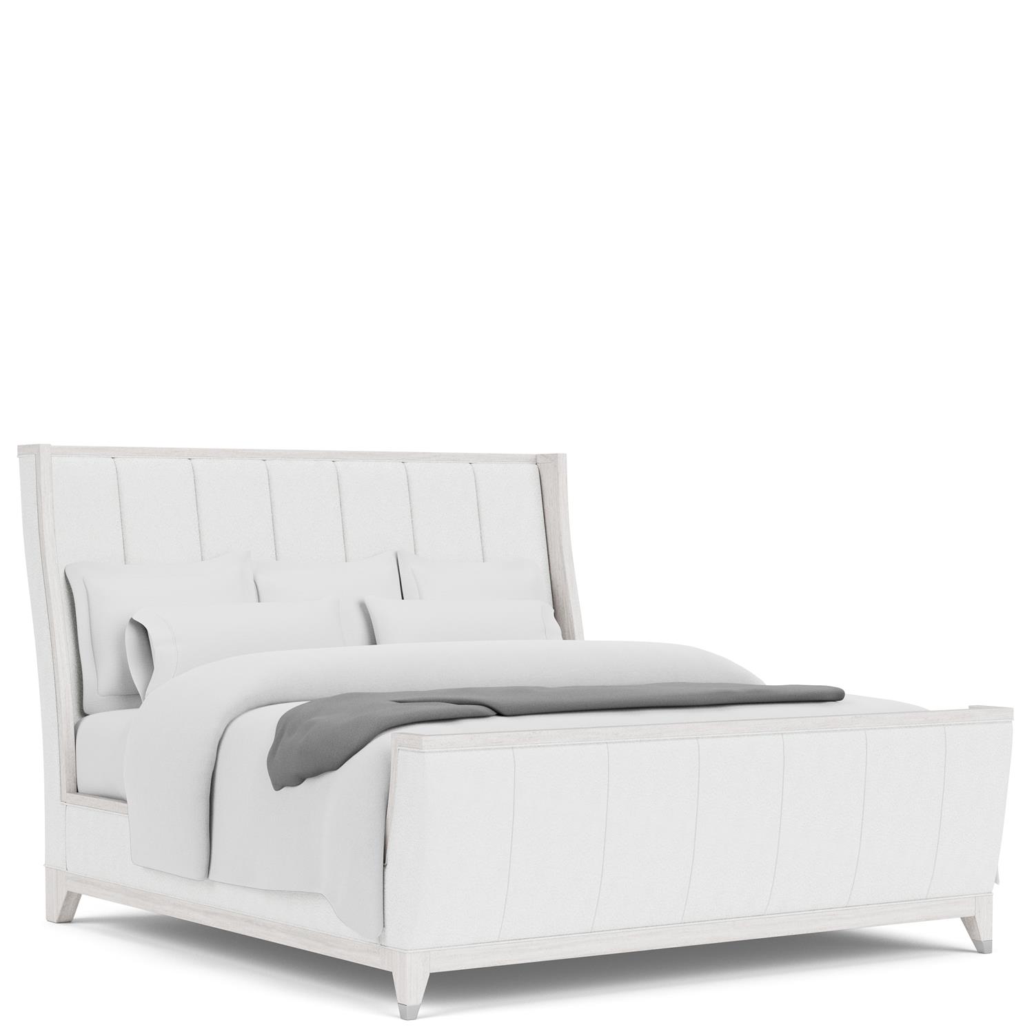 Riverside Furniture 82580-82581-82572 Hepburn King Upholstered Bed