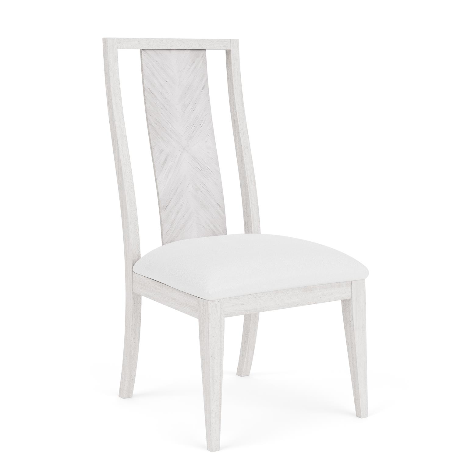 Riverside Furniture 82557 Hepburn Wood Back Upholstered Side Chair