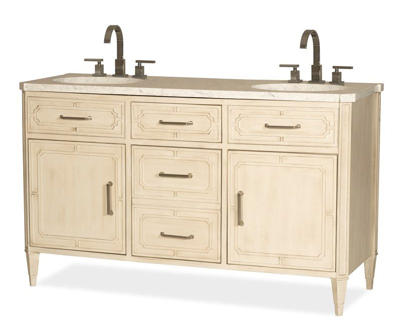 Ambella Home 09206-110-510 Emperor Double Sink Chest Custom