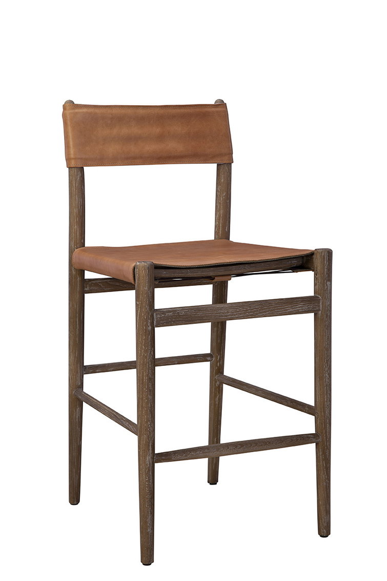 Furniture Classics 20-564 Leather Prescott Counter Stool Furniture Classics 20-564 Leather Prescott Counter Stool