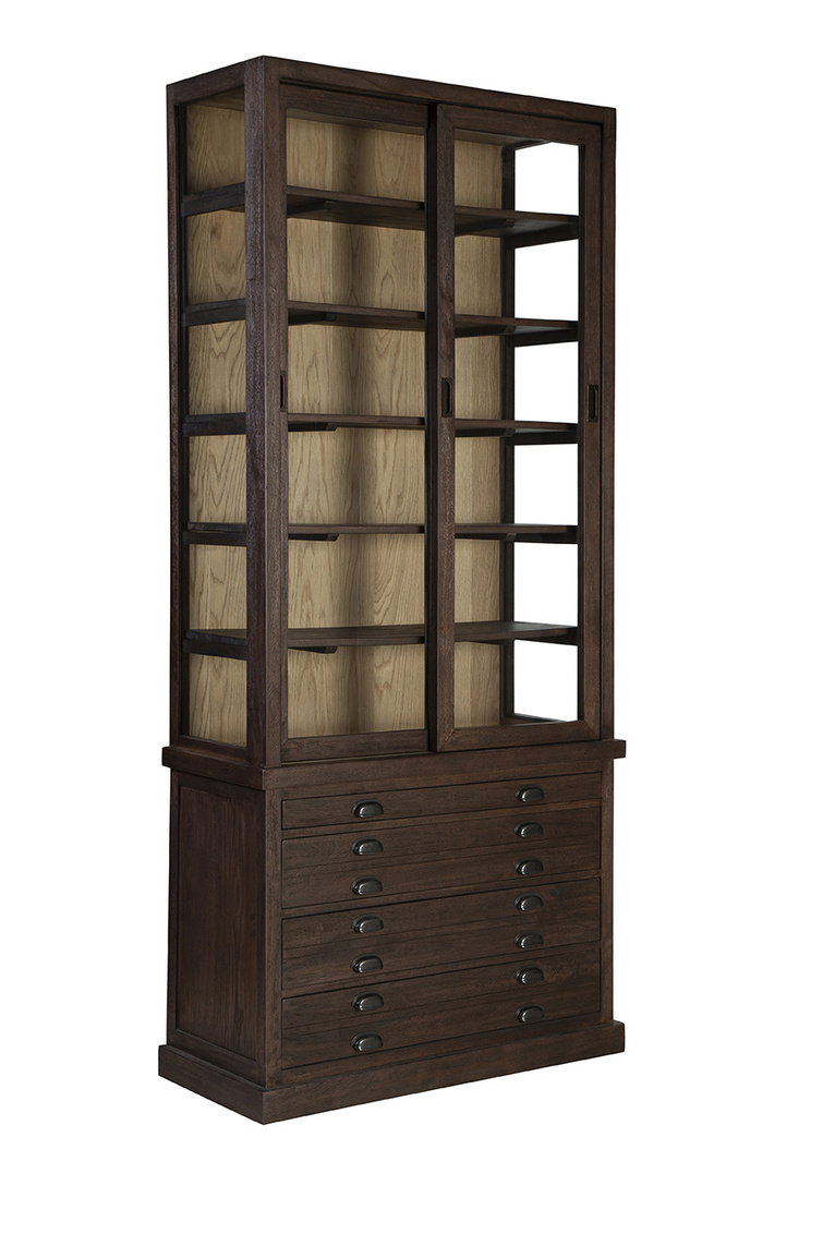 Furniture Classics 20-576 Brown Single Balmoral Cabinet