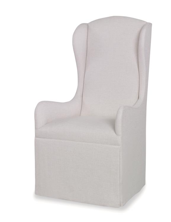 Century Furniture 3386A-C-V1 Harmony Stocked Host Chair With Casters