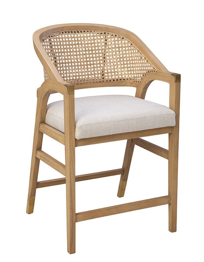 Furniture Classics 61003AG79 Natural Royce Counter Stool