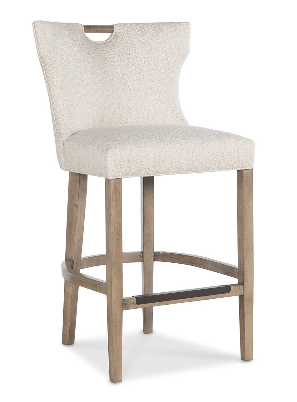 Jessica Charles 66-30 Gia Wood Handle Bar Stool
