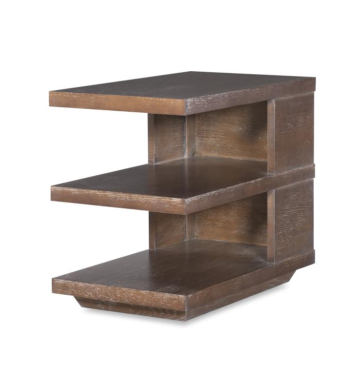 Century Furniture 70A-629-V1 Wilcox Chairside Table Napa Cerused