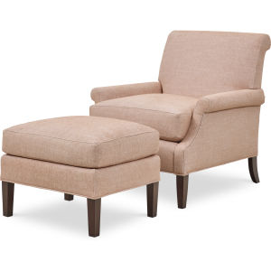 Wesley Hall BW453-24 Fairfax Ottoman