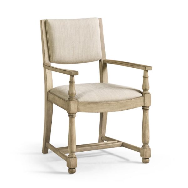 Jonathan Charles 496200-BLW-AC Aster Arm Chair
