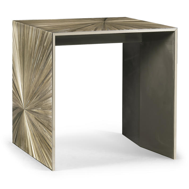 Jonathan Charles 500543-VGS Terra Square End Table
