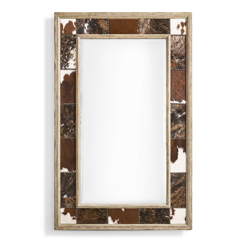 Jonathan Charles 491255-TGO Sagehill Rectangular Hide Mirror