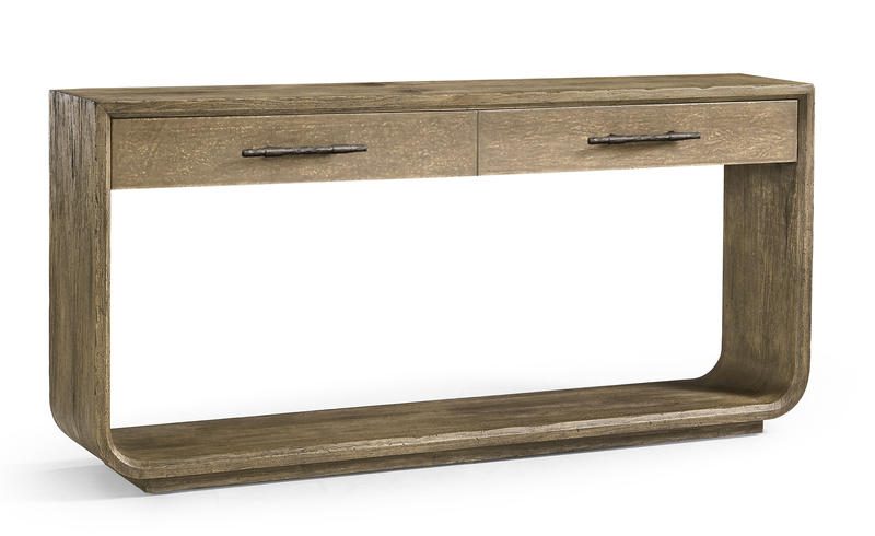 Jonathan Charles 491283-TLA Stone Ridge Console Table Light