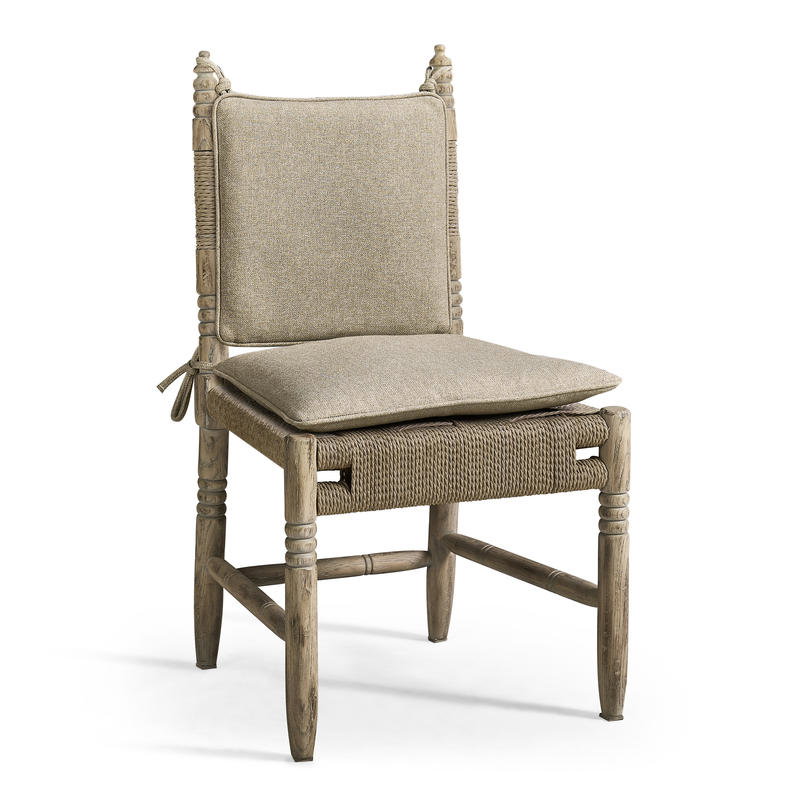 Jonathan Charles 491233-TGO-SC Sagehill Rush Seat Side Chair