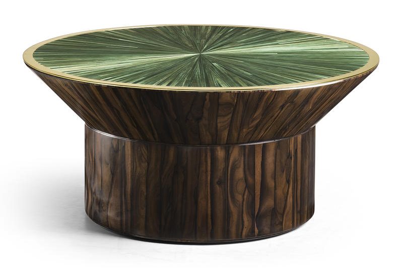 Jonathan Charles 500553-ZRD Verdure Round Cocktail Table