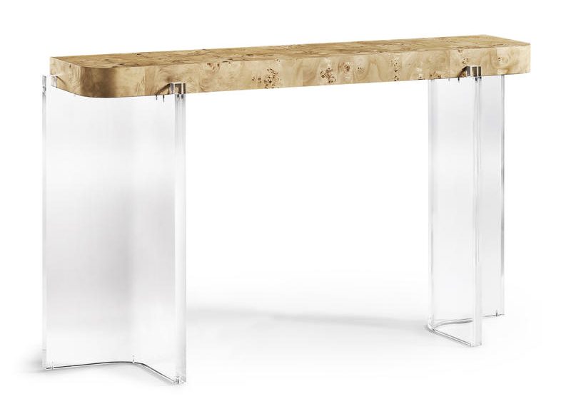 Jonathan Charles 500570-NMB Veil Console Table
