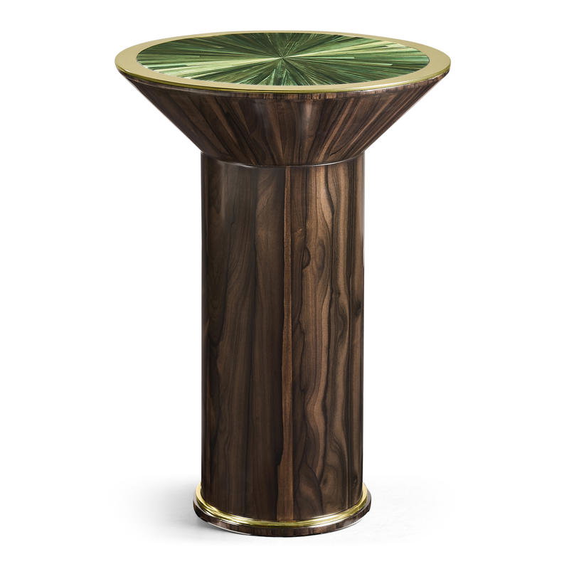 Jonathan Charles 500552-ZRD Verdure Round Side Table