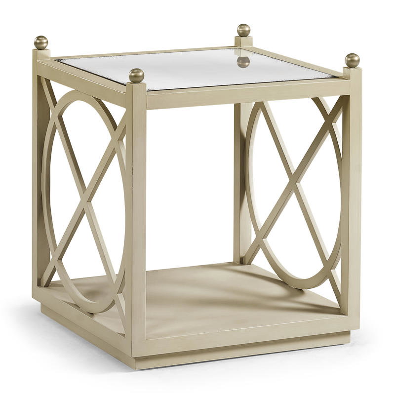 Jonathan Charles 496211-PEW Orion End Table