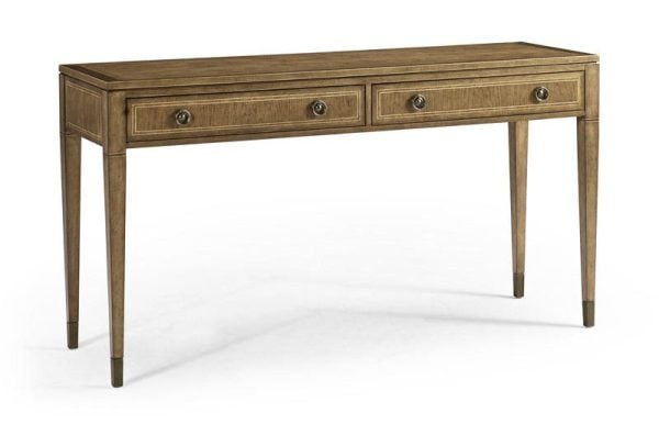 Jonathan Charles 496201-SBC Sundial Console Table