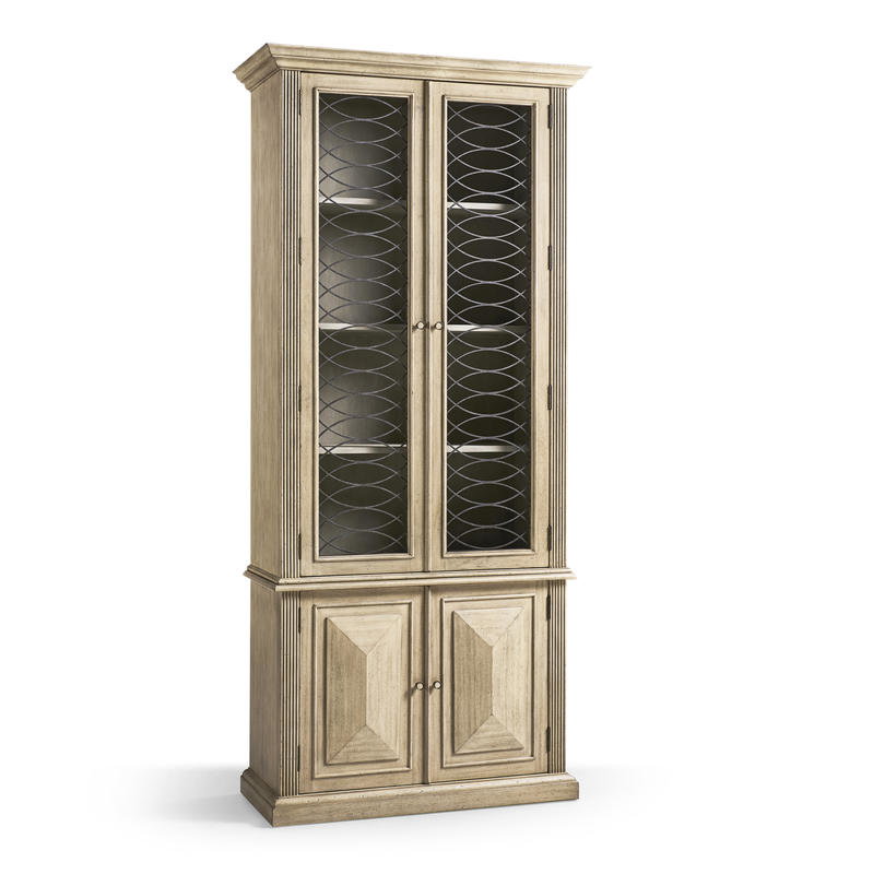 Jonathan Charles 496204-BLW Kairos Display Cabinet