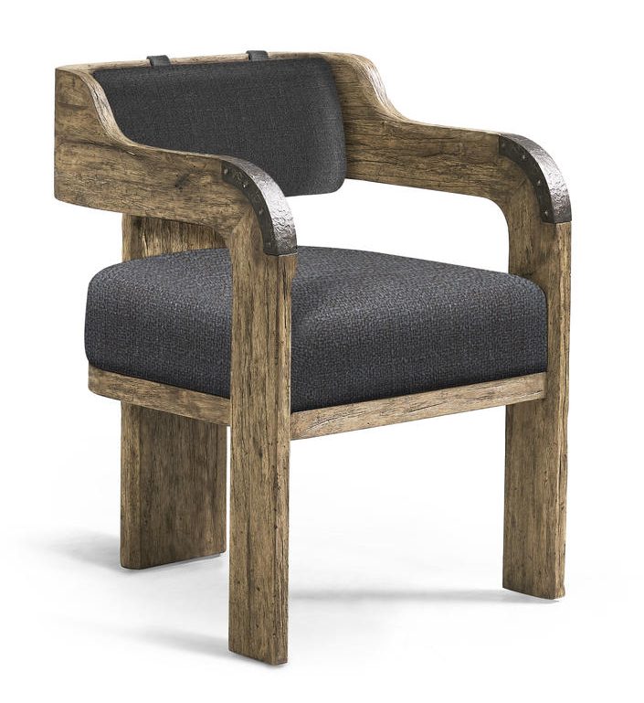 Jonathan Charles 491271-TLA-AC-U3 Stone Ridge Fabric Arm Chair Light