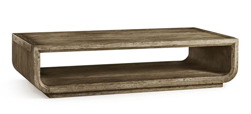 Jonathan Charles 491284-TLA Stone Ridge Rectangular Cocktail Table Light