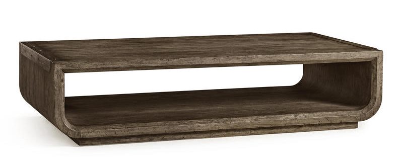 Jonathan Charles 491284-TDA Stone Ridge Rectangular Cocktail Table Dark