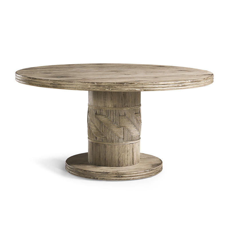 Jonathan Charles 491232-TGO-60D Sagehill Round Dining Table